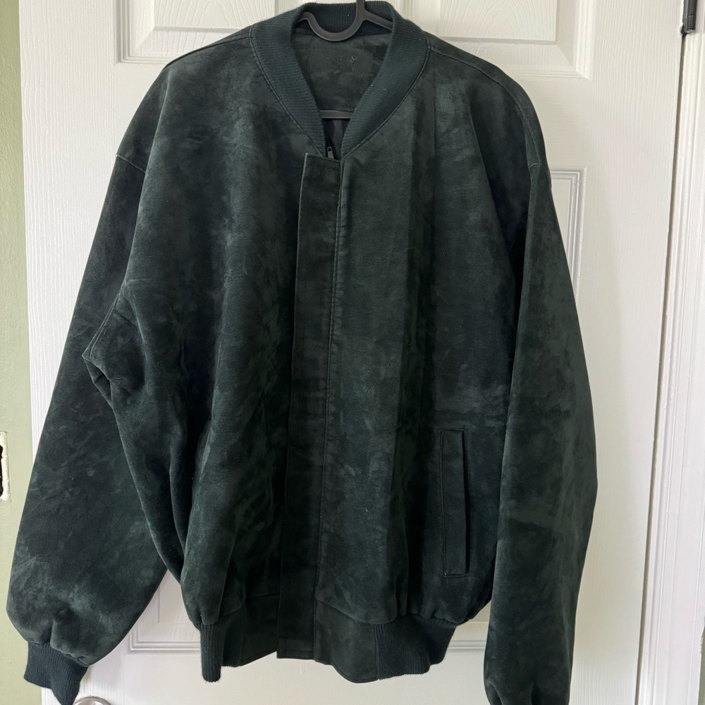 Vintage Suede Bomber